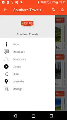 Southern Travels - Happy Holid android App screenshot 4