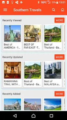 Southern Travels - Happy Holid android App screenshot 5